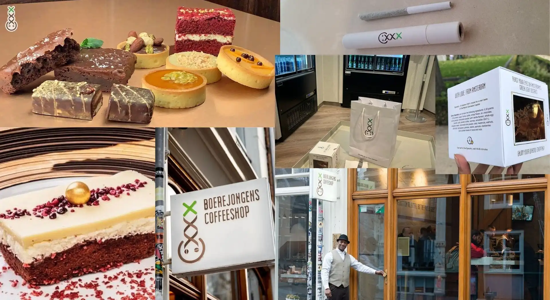 Boerejongens Coffeeshop Amsterdam modern cannabis coffeeshop interior