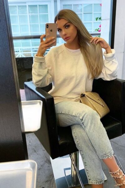 Intimate portrait of Emilia during sensual Amsterdam night