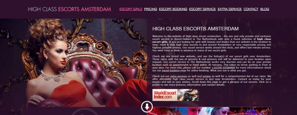 High-Class Escorts Amsterdam – Elite Companions & GFE
