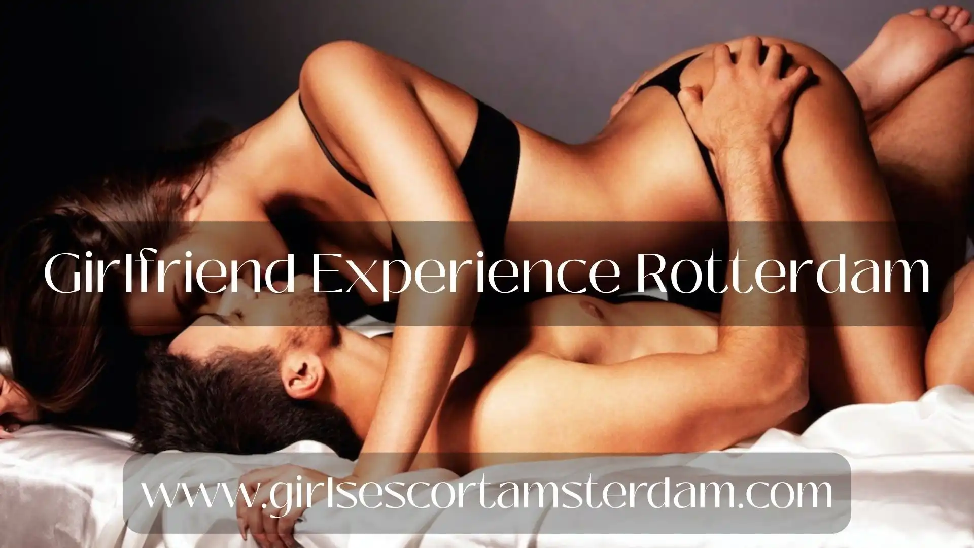 Girlfriend Experience escort in Rotterdam luxury hotel room with city view at night