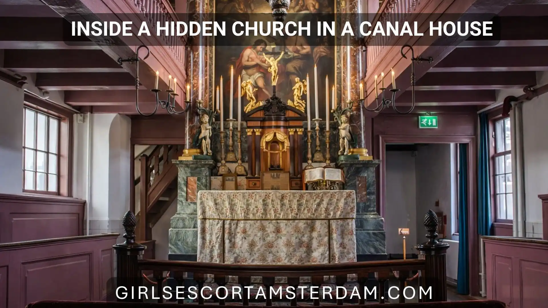 Step Inside a Hidden Church in a Canal House

